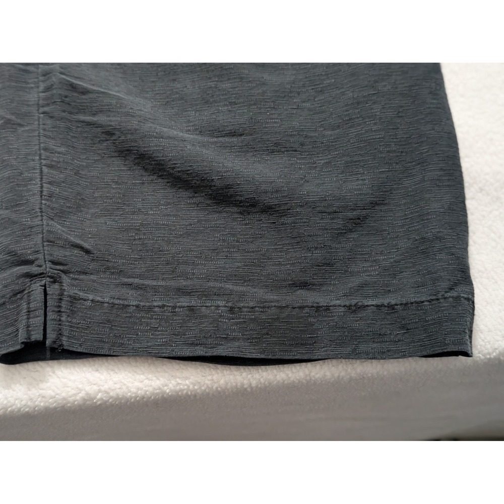 Linden Hill 100% Silk Pants Black Wide Leg Size Small Cropped Lagenlook Washable - Picture 6 of 11